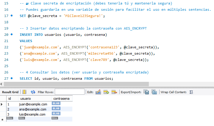 Encriptación de Datos 2